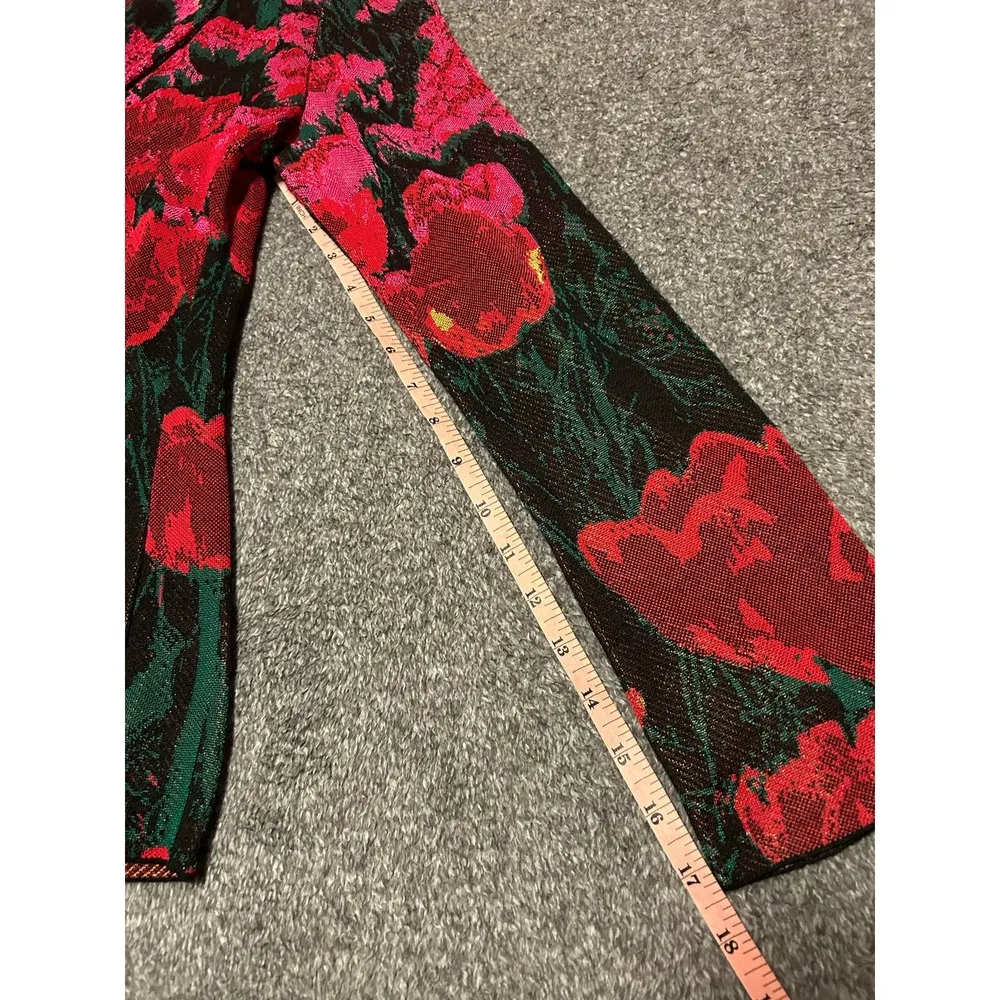 Aldomartins Tulip‎ Field Sweater Blazer Size Medium Black - Image 10