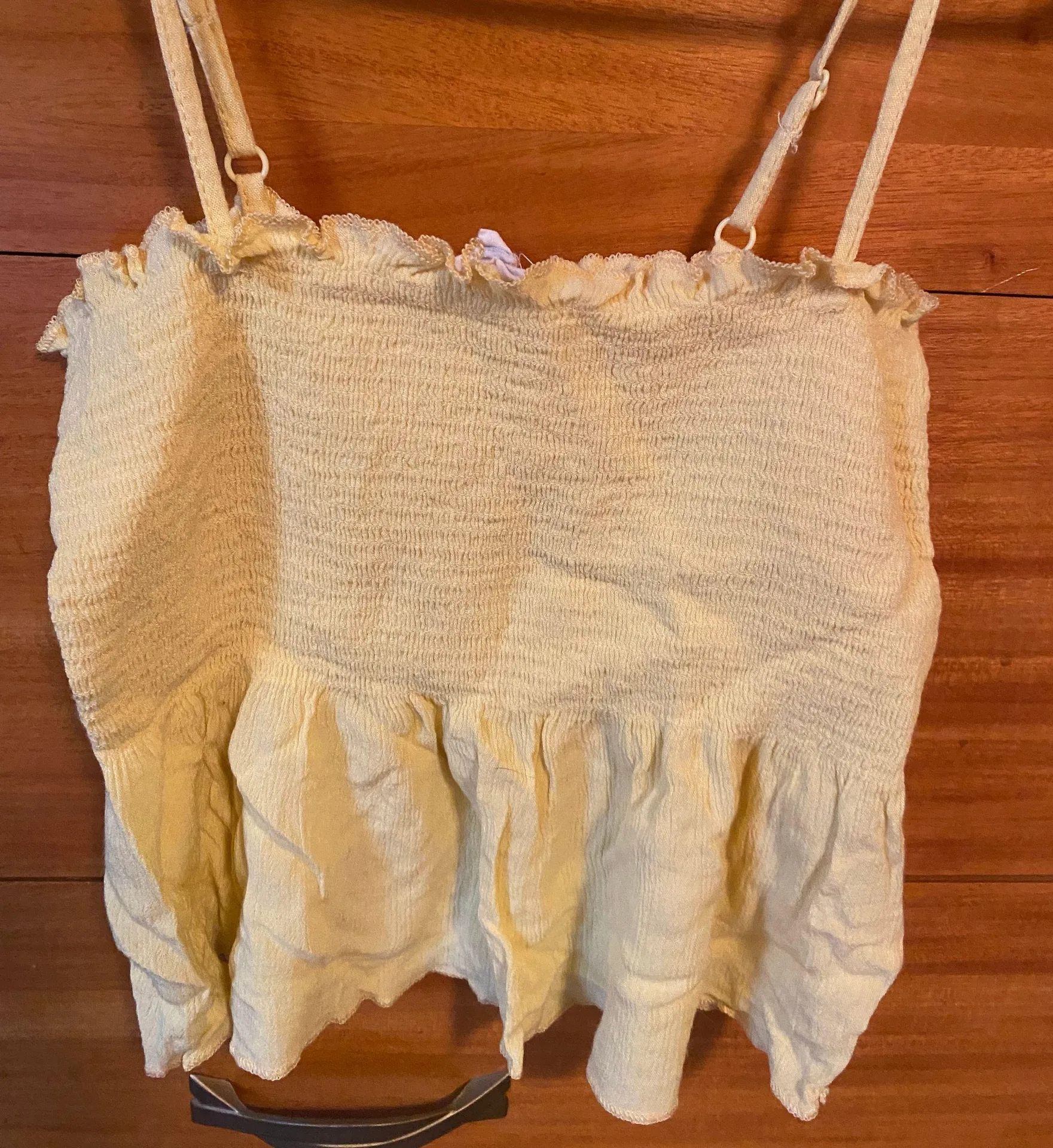 yellow crop top - Image 2