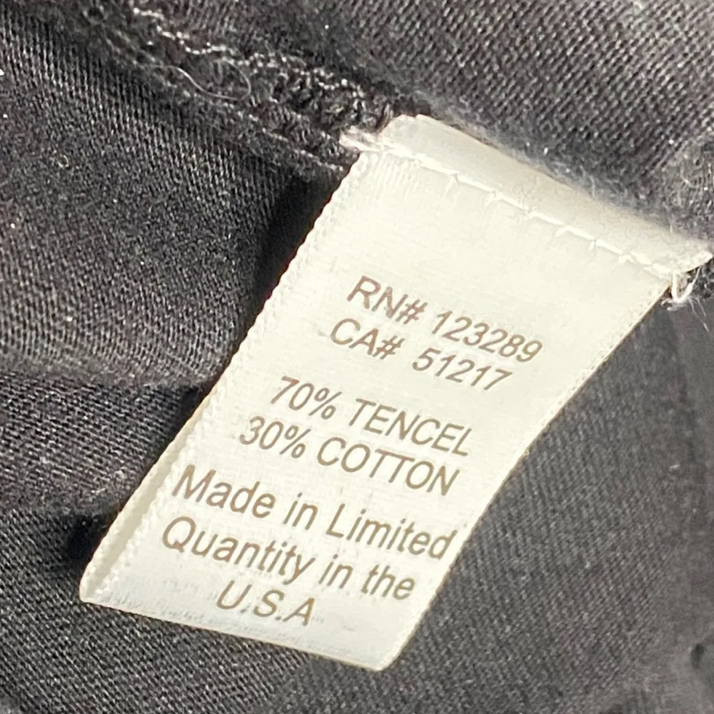 Rare: Lauren Moshi ✌︎︎ Wanderlust Feather Steer Skull Tee Shirt ✌︎︎ Raw Cut Hem - Image 8