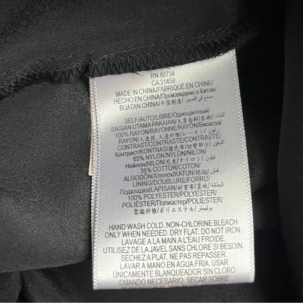 Black Lace Trim Dress - Image 10