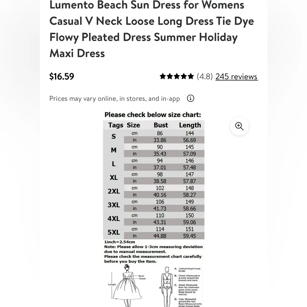 V Neck loose maxi dress Gray Size XXL - Image 4