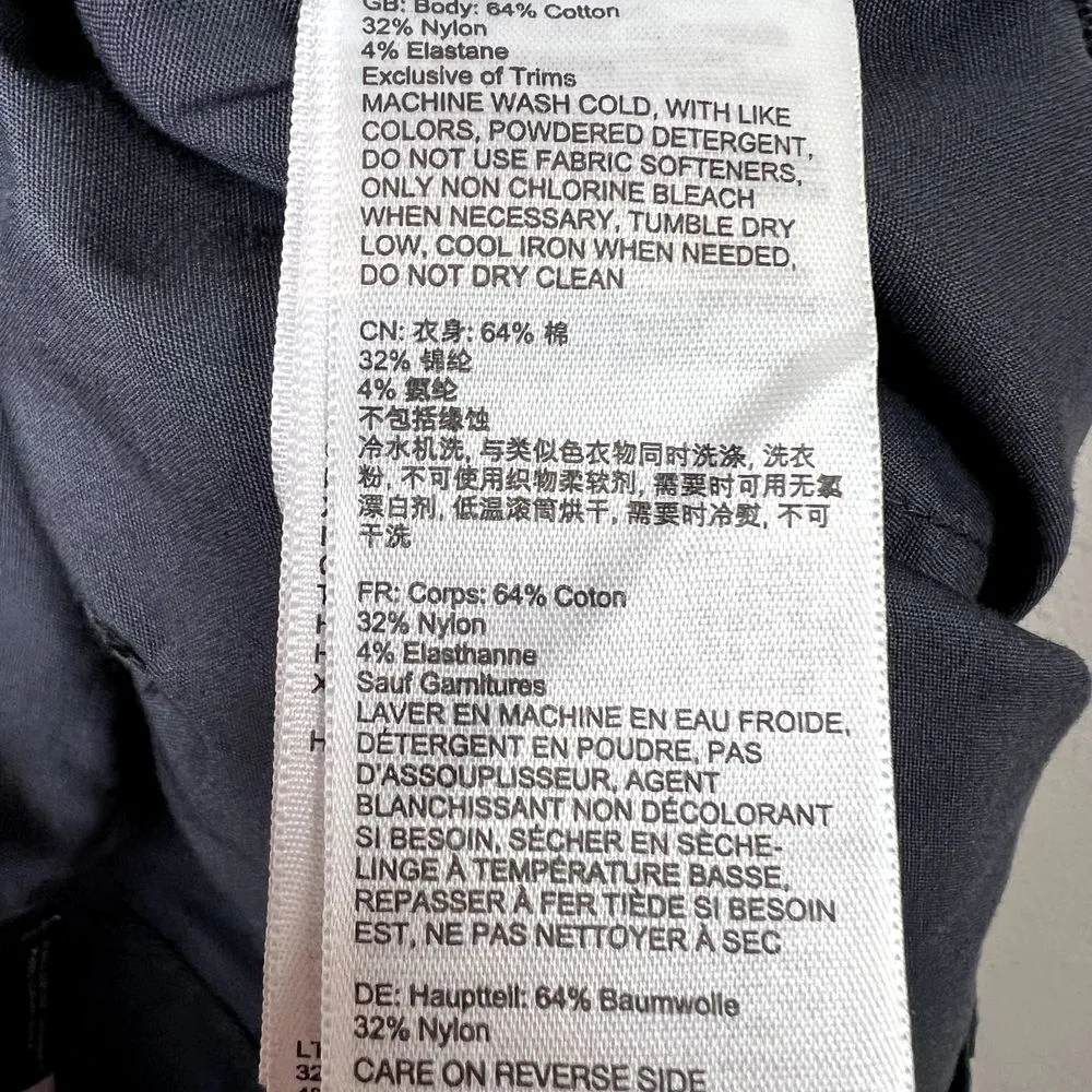 Marmot  Womens Ginny Pant UPF 30 Size 8 Hiking Convertible Roll Tab Dark Gray - Image 10