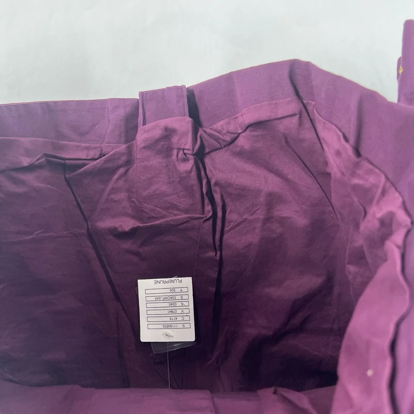 Anthropologie Odille Bolero Jacket Women's 2 Purple Gold Embroidered Cotton - Image 6