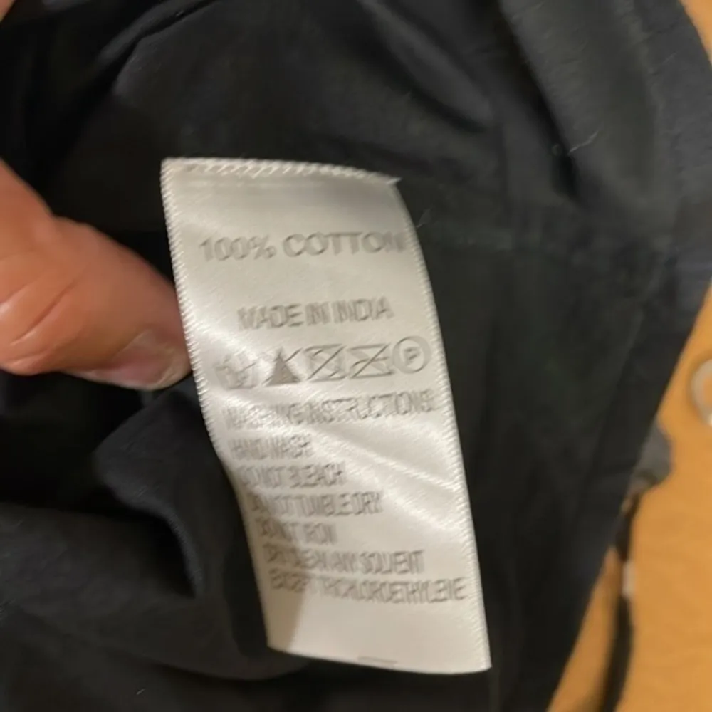 Anthropology black Shantee beaded embroidered sleeve lace V-neck shift d… - Image 7