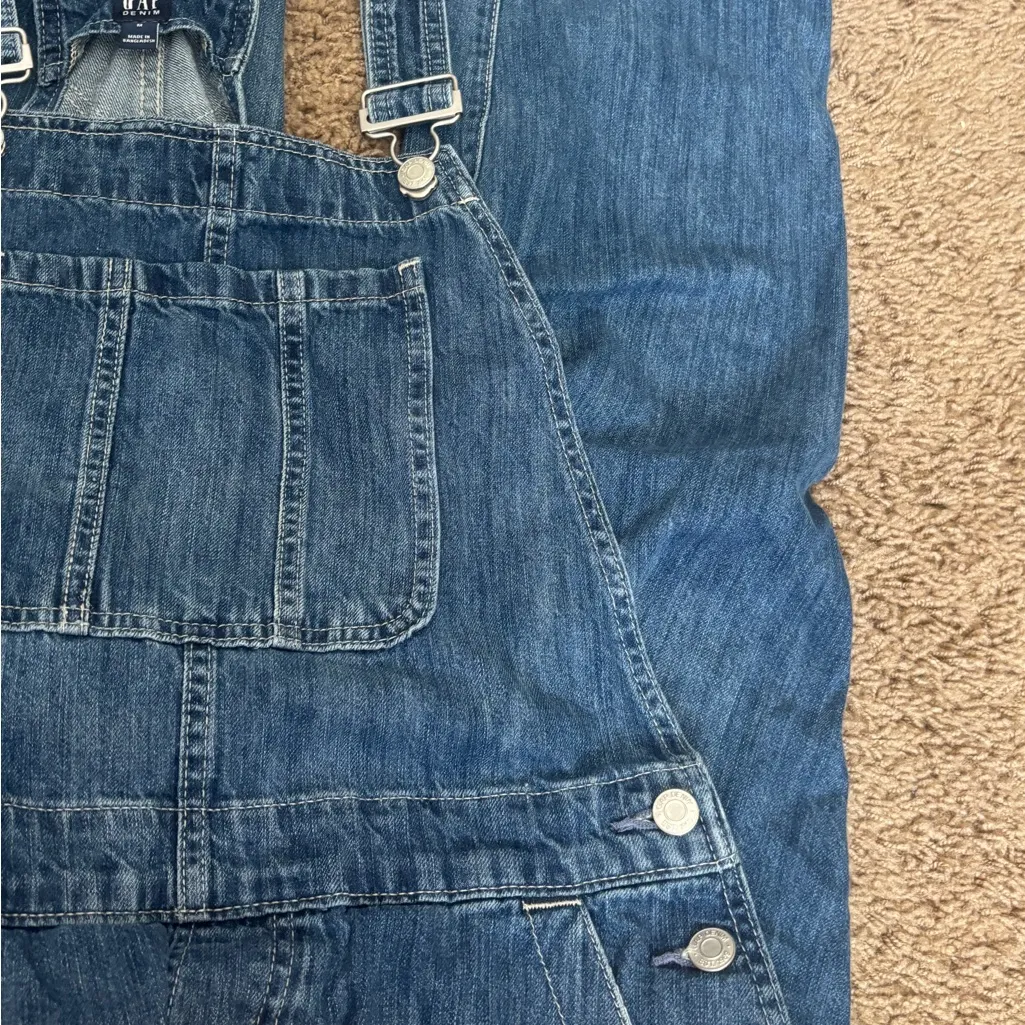 Denim Overalls with Front Pocket - Image 3