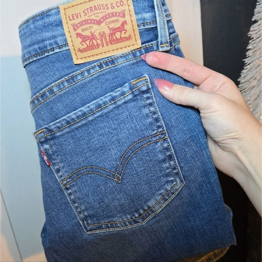 Levi's Premium 711 SKINNY WOMEN'S JEANS Size 26 - Image 9