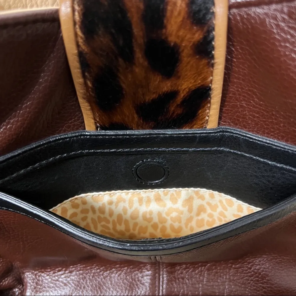 Brighton Dovima Fashionista Black And Brown Tote - Image 3