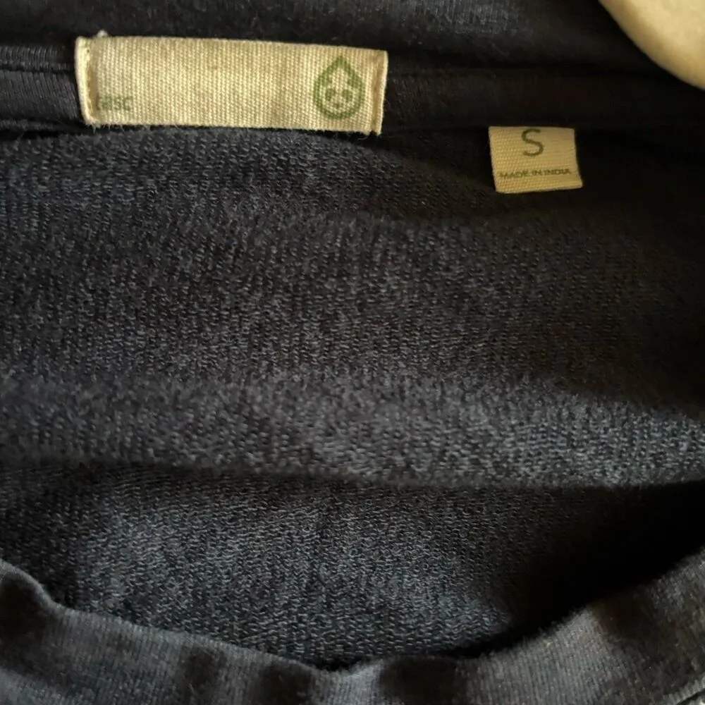 Tasc Performance Top Womens Small Blue Multicolor Camo Print Blouse - Image 7