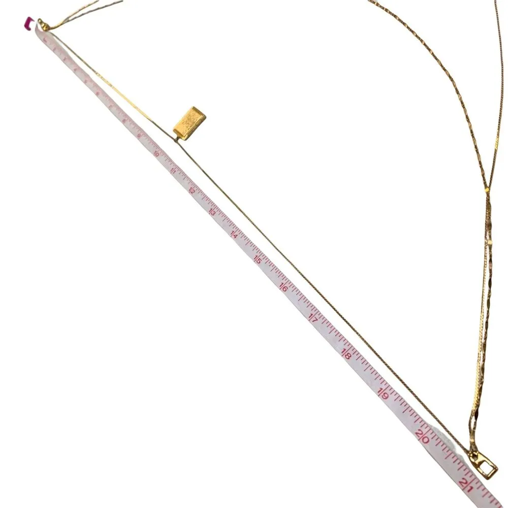 Vintage Napier Multi Strand Necklace and Carl Art Locket Rectangle Gold Tone - Image 14