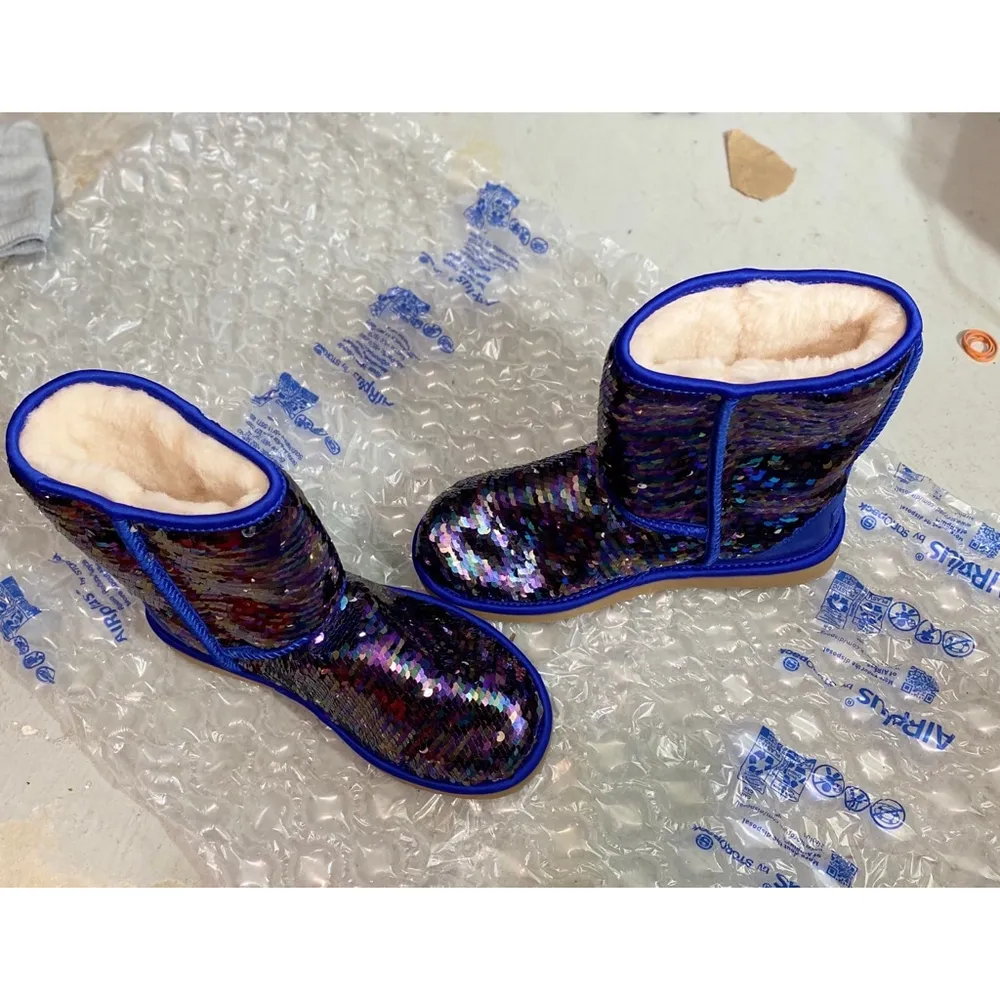 UGG Women's  Boots, Blue, Multicolor, Size 8 - Image 7