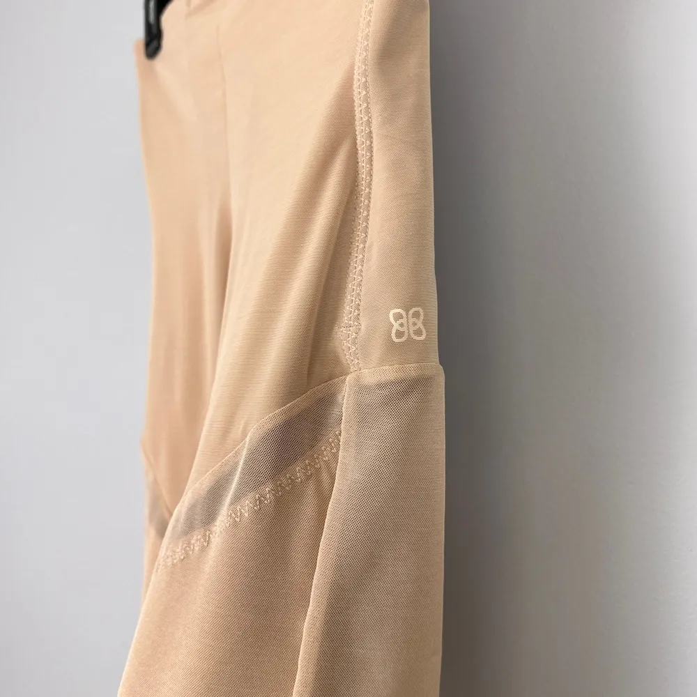 Honeylove SuperPower Short Medium Sand Beige Compression Shapewear Shaper Tan - Image 2