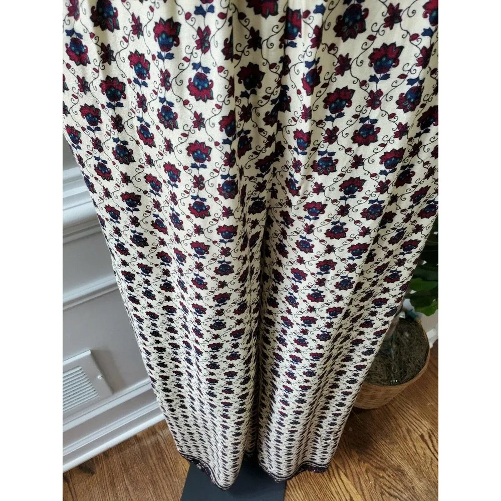 Boutique Very J Women's Multicolor Floral Rayon V-Neck Strappy Jumpsuits Size S - Image 3