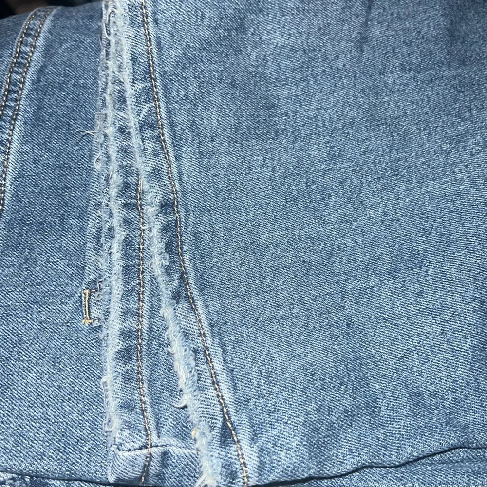 Wild Fable Highest Rise Cropped Straight leg Denim Jeans highest waist - Image 6