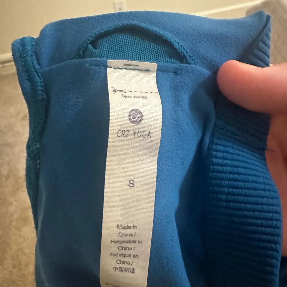 CRZ Yoga Blue Tank Top - Image 3