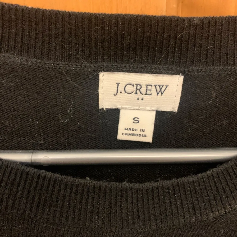 J.Crew  long sleeve black sweater - Image 2