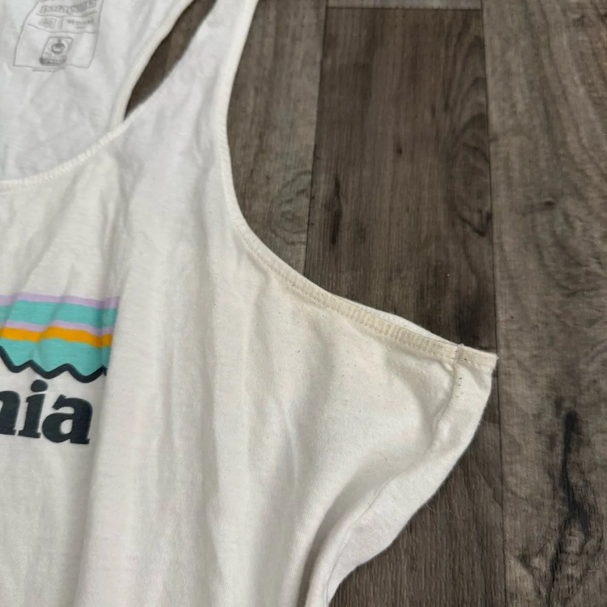 Patagonia Organic white Tank Top - Image 3