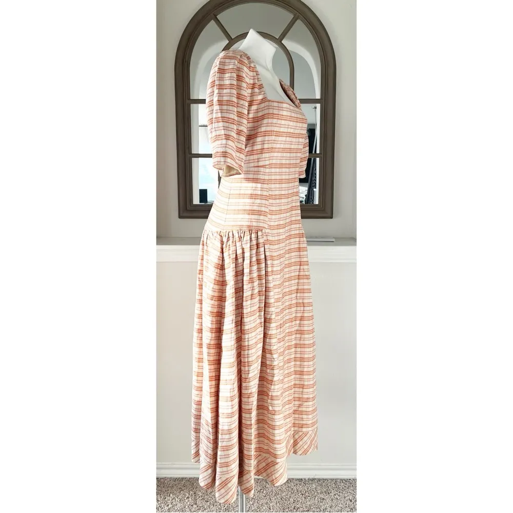 Jonathan Simkhai Greer Tailored Plaid Button - Image 3