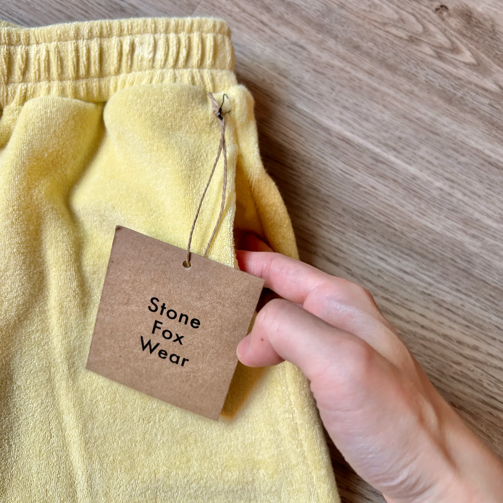 Jaya Terrycloth Pants in Lemongrass Size XS/S NWT - Image 5