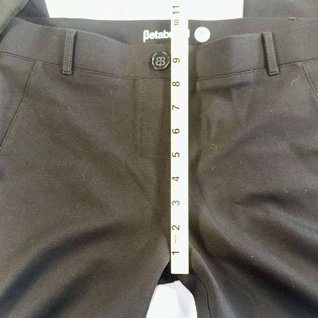 Betabrand Classic Dress Pant Yoga Bootcut Size Medium Short Petite Black Chic - Image 10