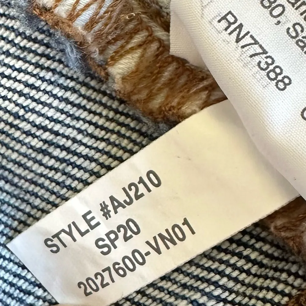 Madewell Slim Wide-Leg Crop Jeans in Reggie Wash Sz 36 - Image 9