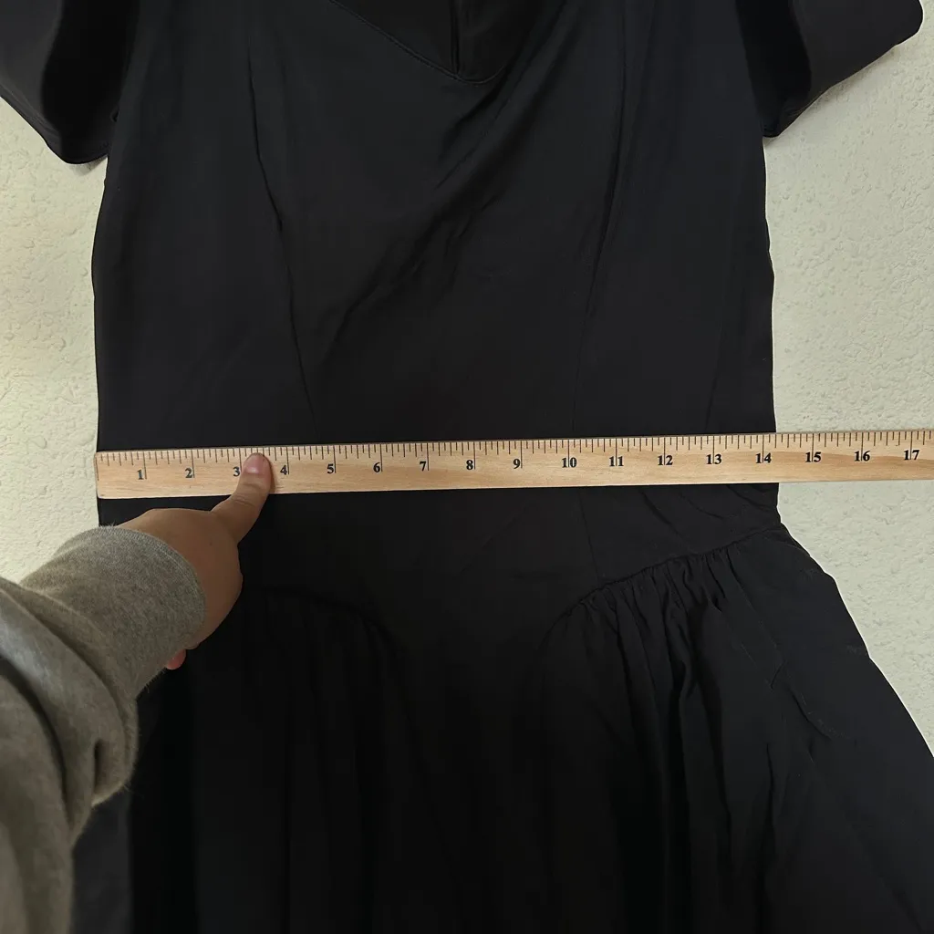 House‎ of CB ‘Elida’ black off shoulder mini dress NWOT size L Tall - Image 7