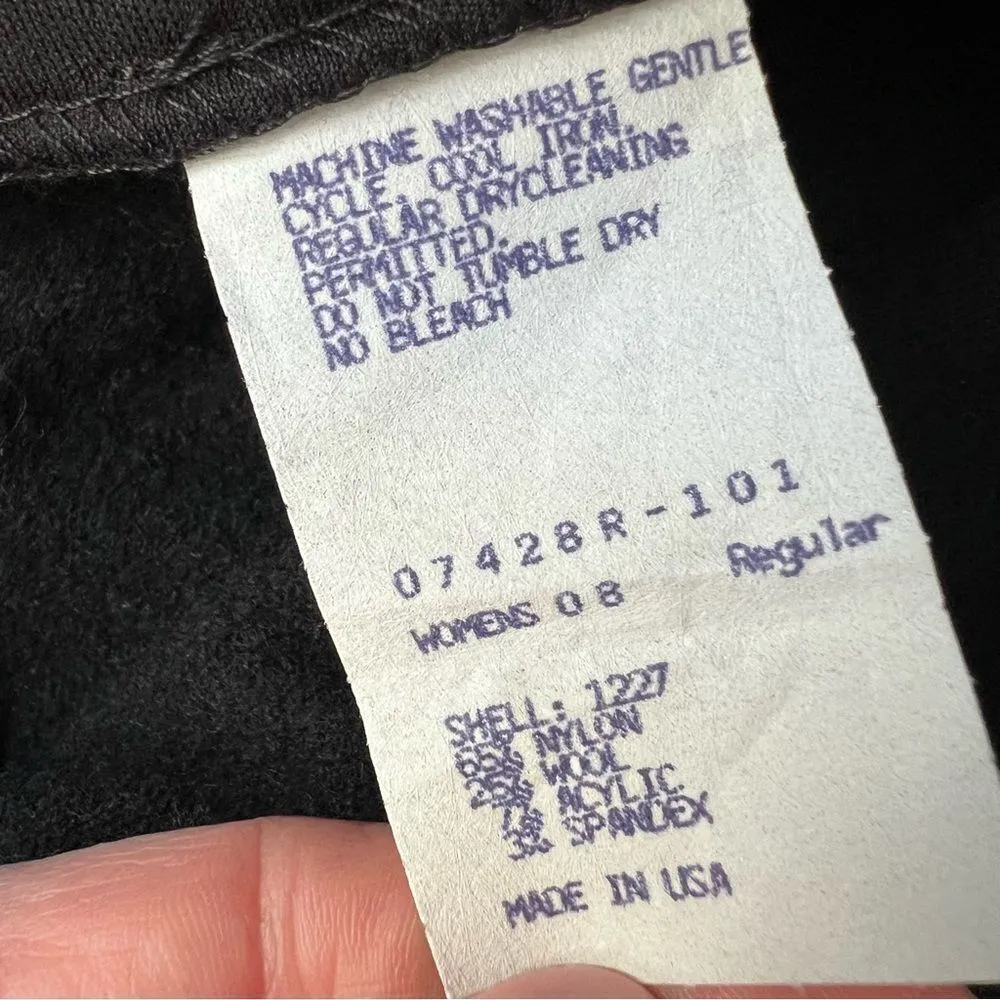 Vintage NWT Boulder Gear Women's AFRC Vortex Soft Shell Pants Size 8 Ski Pants Black - Image 3