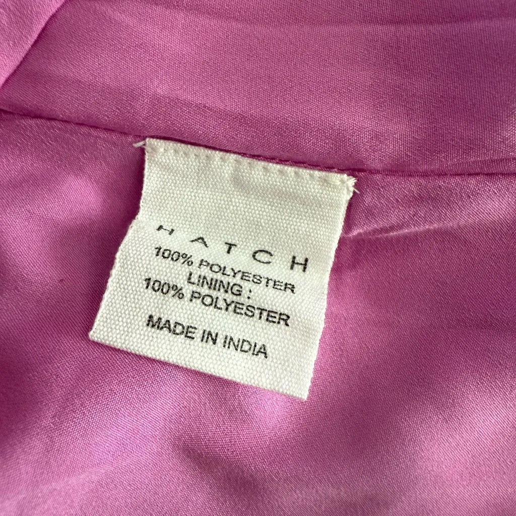 Hatch Maternity Women’s THE WINSLET PLEATED MAXI Dress Size 0 Orchid Mauve Pink - Image 11