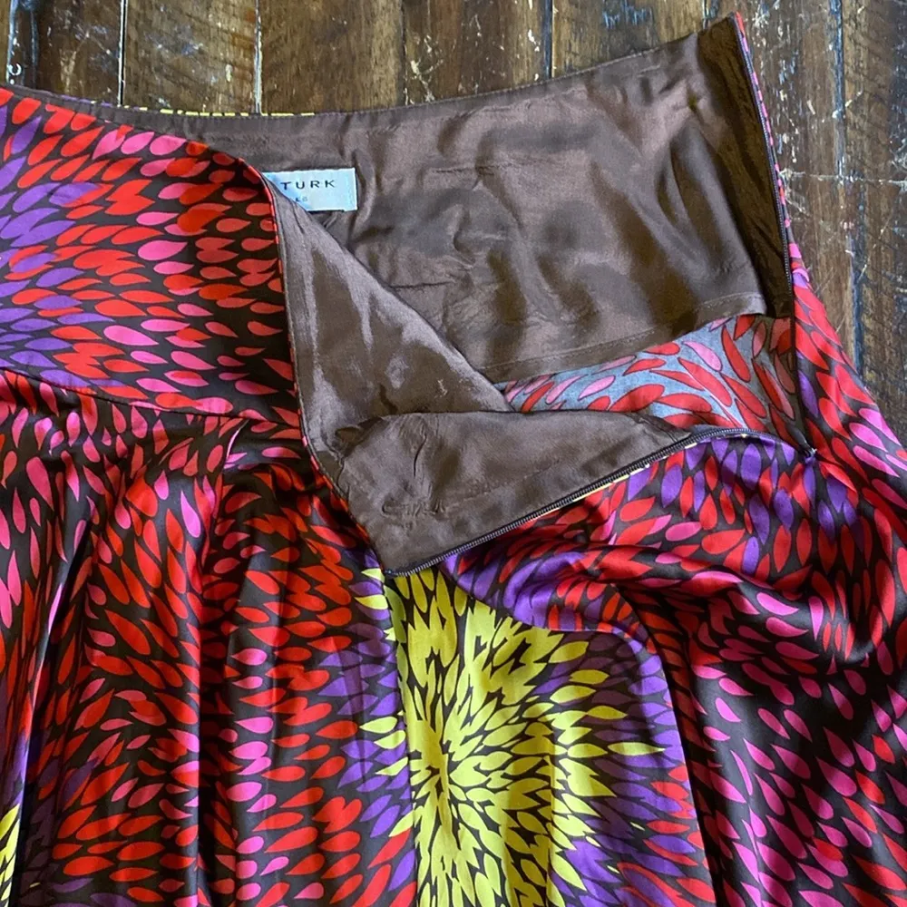 Trina Turk Silk Gypsy Circle Skirt - Image 7