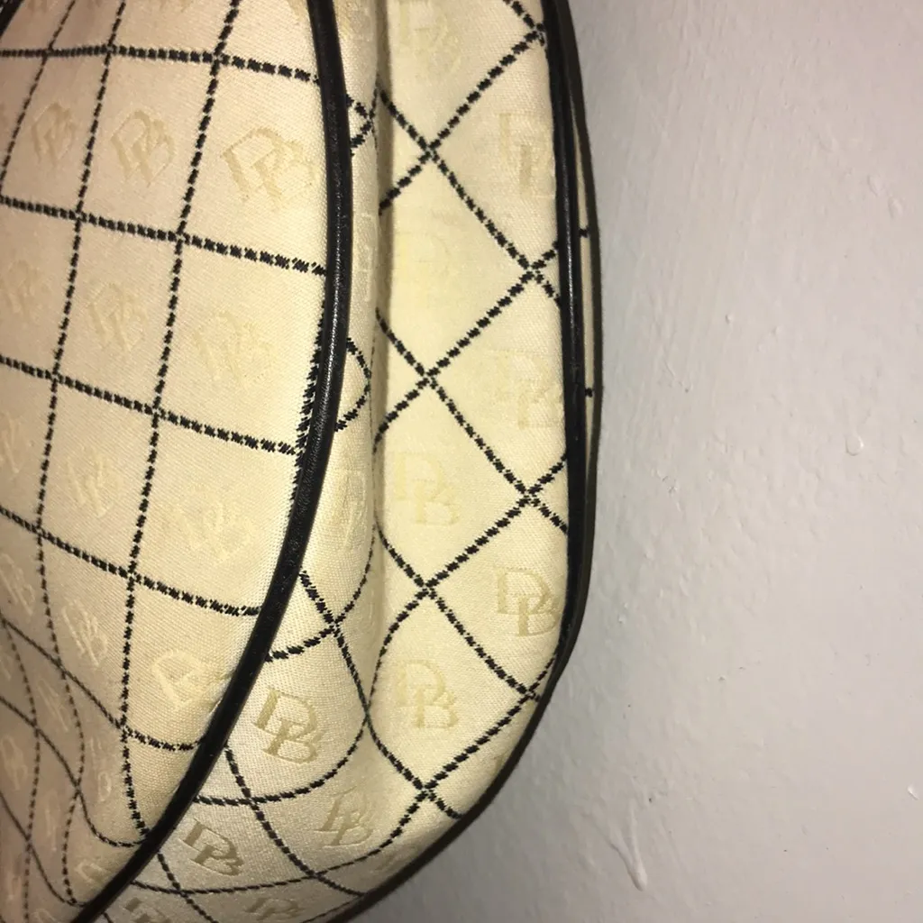 Dooney & Bourke Logo Half moon Minimalist Gorgeous Bag - Image 6