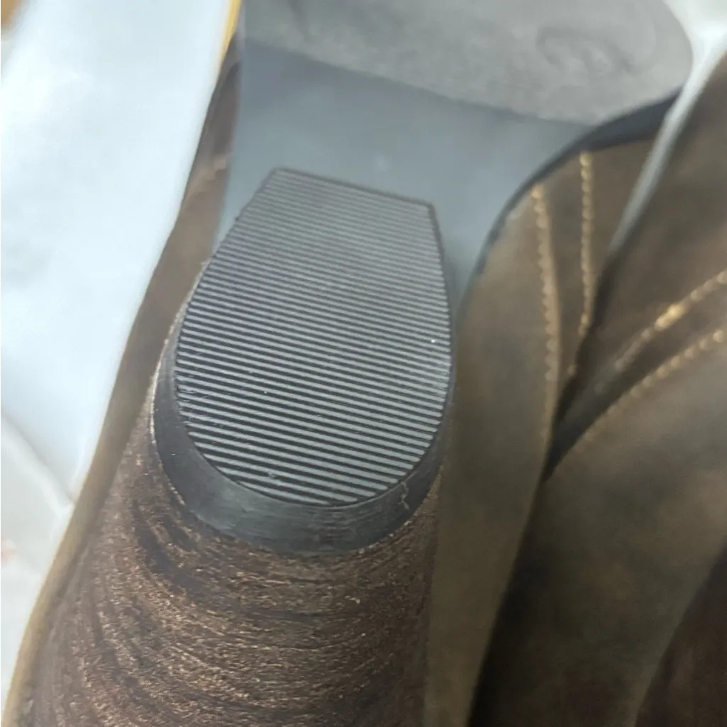 Bella Vita Womens Nakia Faux Leather Slip On Booties New #3 - Image 7