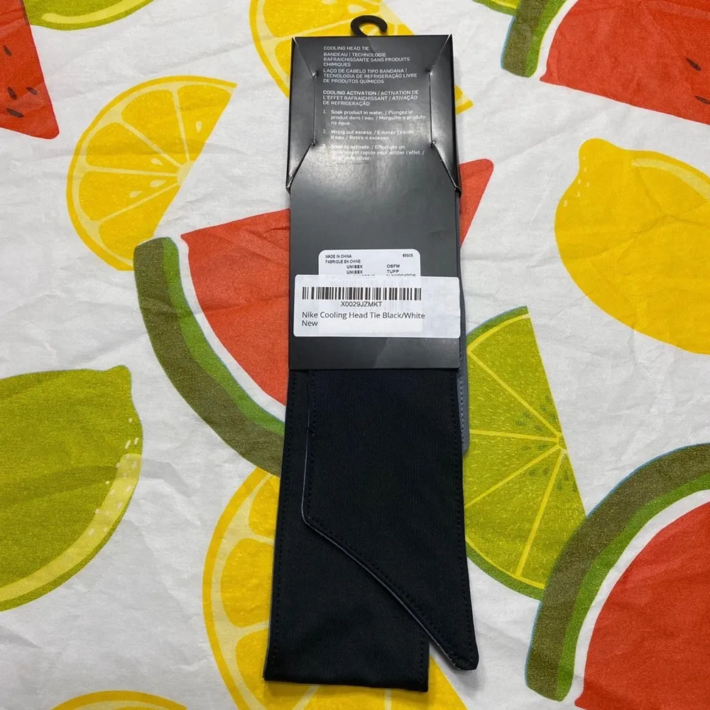 Black Nike cooling head tie - Image 2