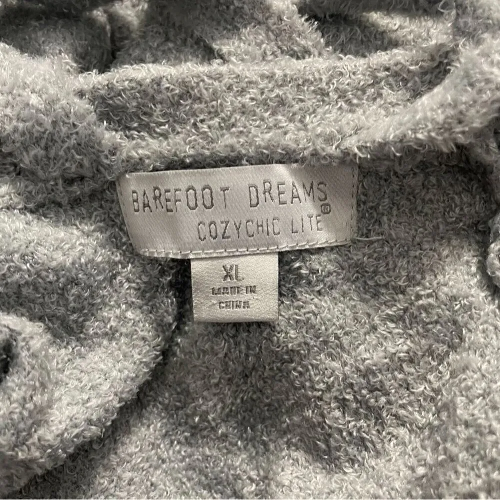 Barefoot Dreams Size XL  CozyChic Lite Lace-Up Pullover $140 - Image 7
