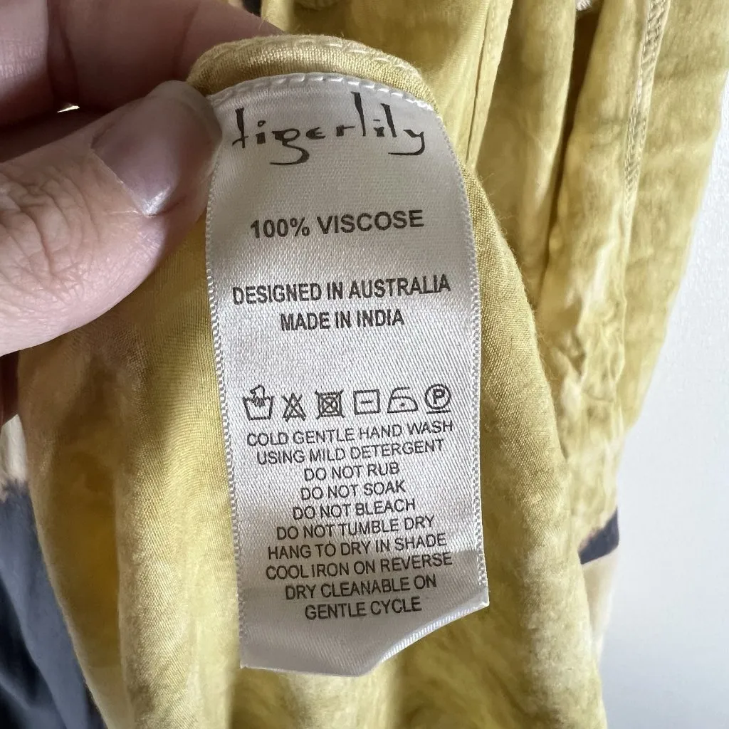 KY's Tie Dye Maxi Dress V Neck‎ Sleeveless Casual Flowy Sundress - Image 8