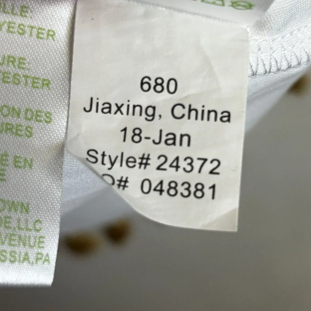 Lilly Pulitzer Size Small Dress Marquette White /Gold Tassel Trim Crochet Lace - Image 7