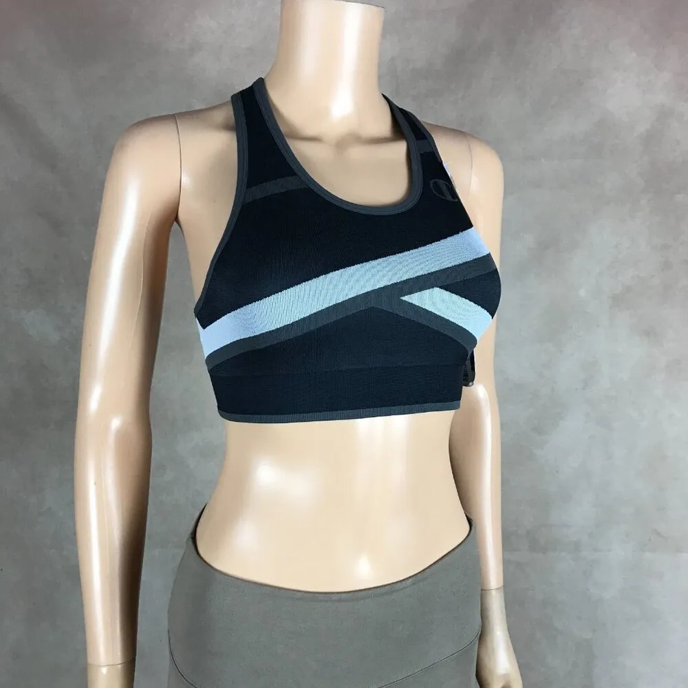 CHAMPION Colorblocked Racerback Compression Padded Sports Bra NWT S - Image 8