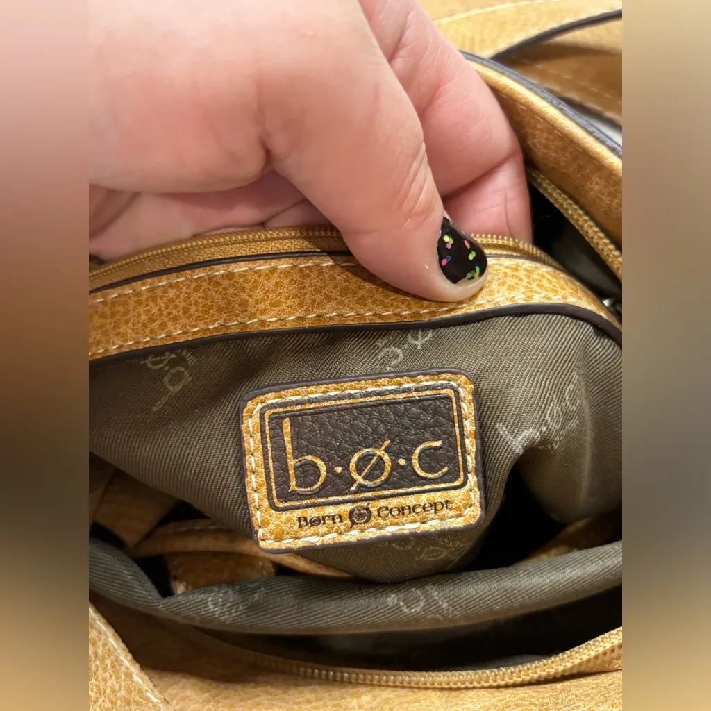 boc Born Concept Woman’s Casual Everyday Shoulder Bag Gray - Image 8