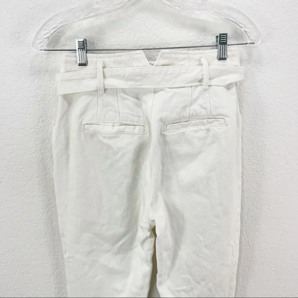 GRLFRND Daphne Palisades Paper Bag Button Fly Front Tie Jeans Size 27 - Image 9