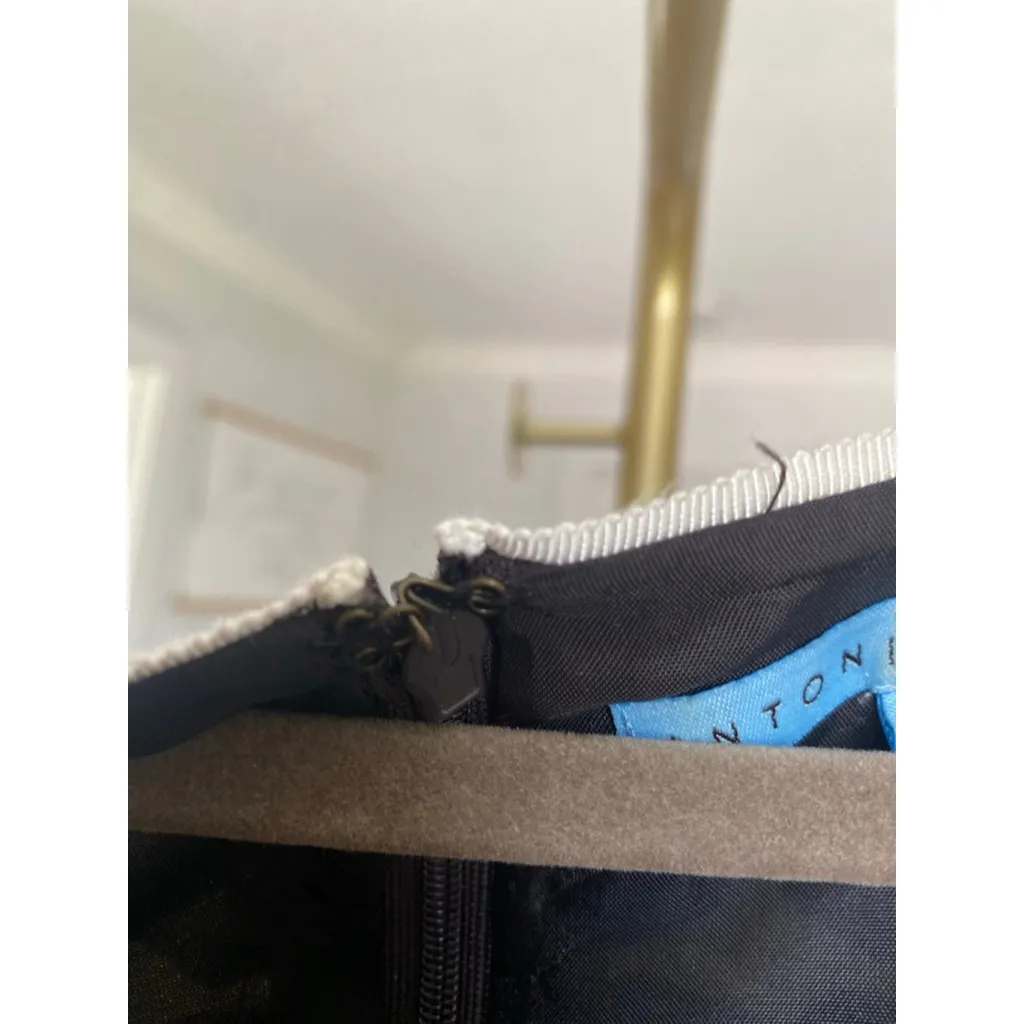 Antonio Melani Animal Print Sheath Dress Black Office Party Cocktail Workwear 8 - Image 7