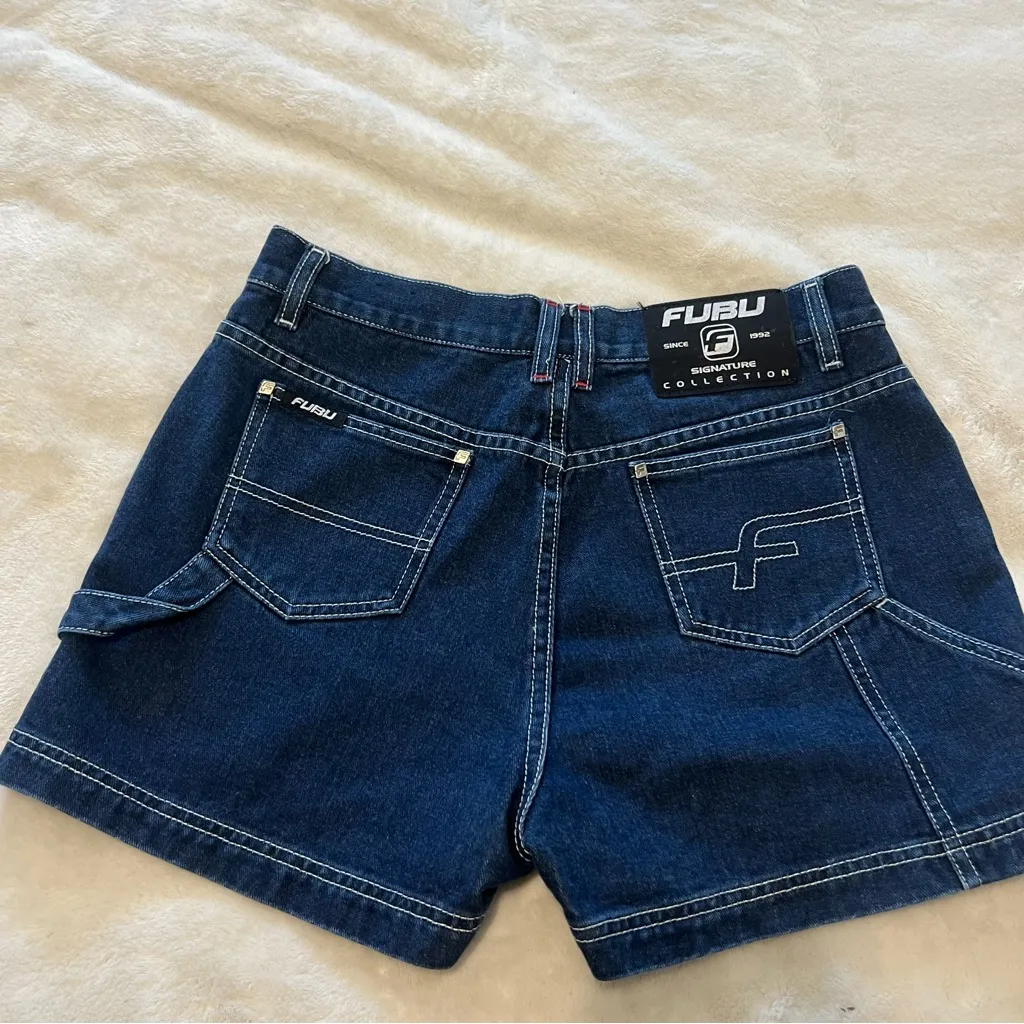 Fubu shorts Blue Size 8 - Image 3