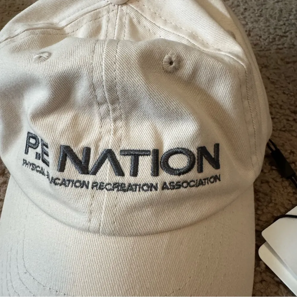 NWT PE Nation Worldwide Logo Homage Baseball Cap Tan - Image 3