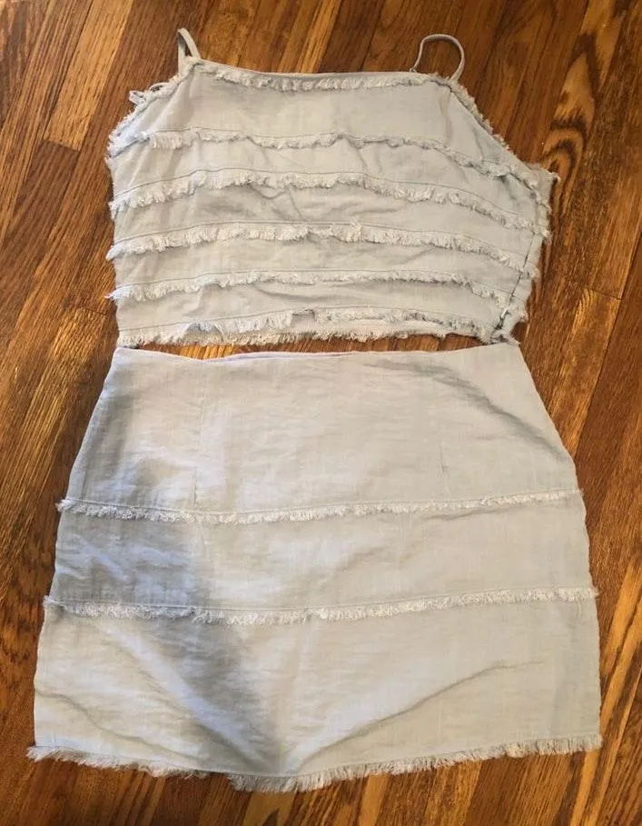 Wild Honey blue two piece - Image 2