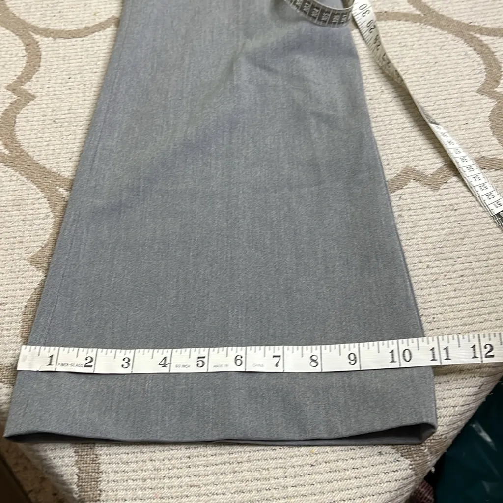 ✨ Chico’s So Slimming Trousers, Size 10 (Chico 1.5) Gray Wide Leg pants - Image 7