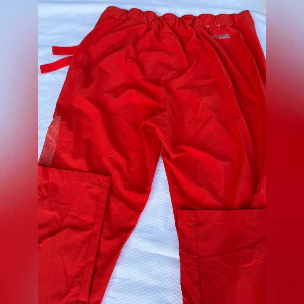 Columbia Women's Bright orange Cargo Pants - Image 7