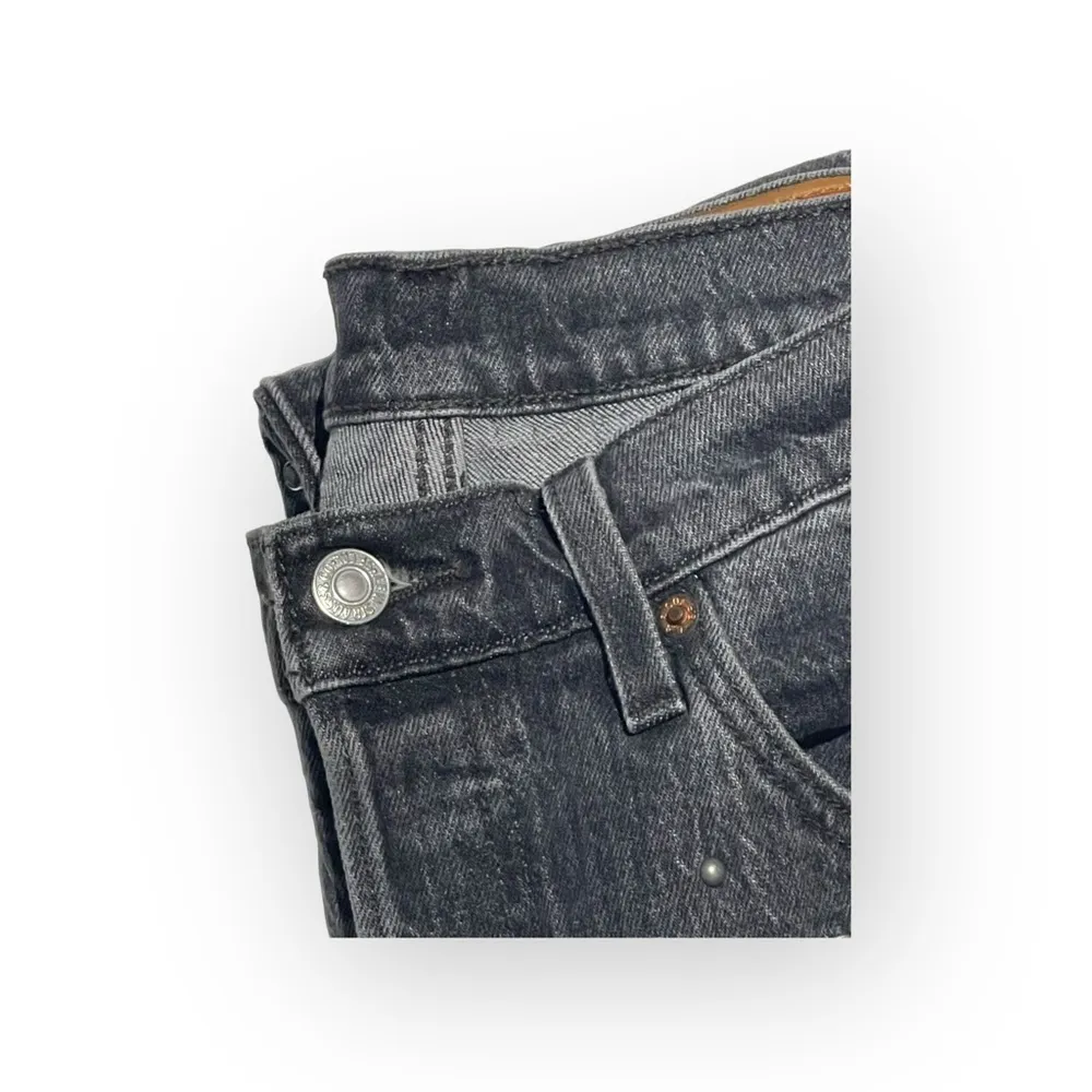 Levi’s x Free People ✪ 501 Crystal Crop Stretch Jeans ✪ Black Wash ✪ 30 Y2K Vibe - Image 5