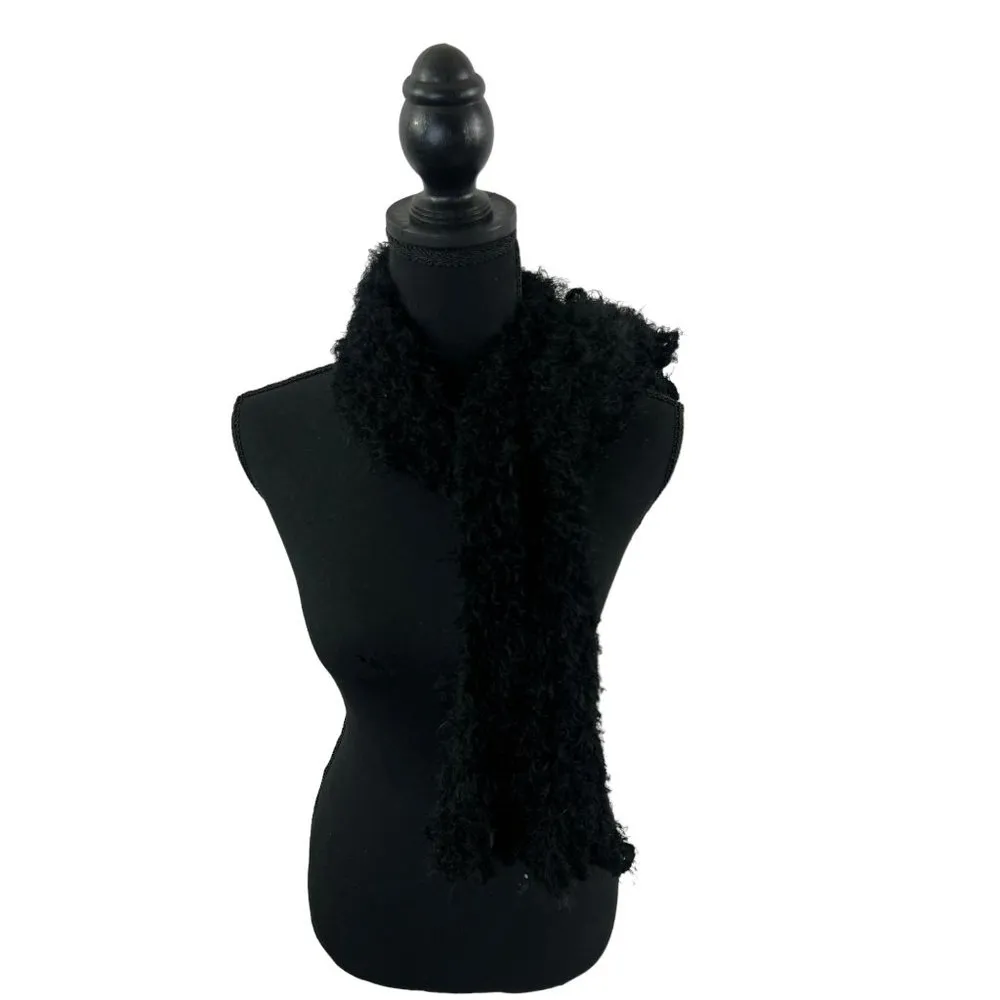 No Boundaries  Women's Super Soft Black Scarf - Image 2