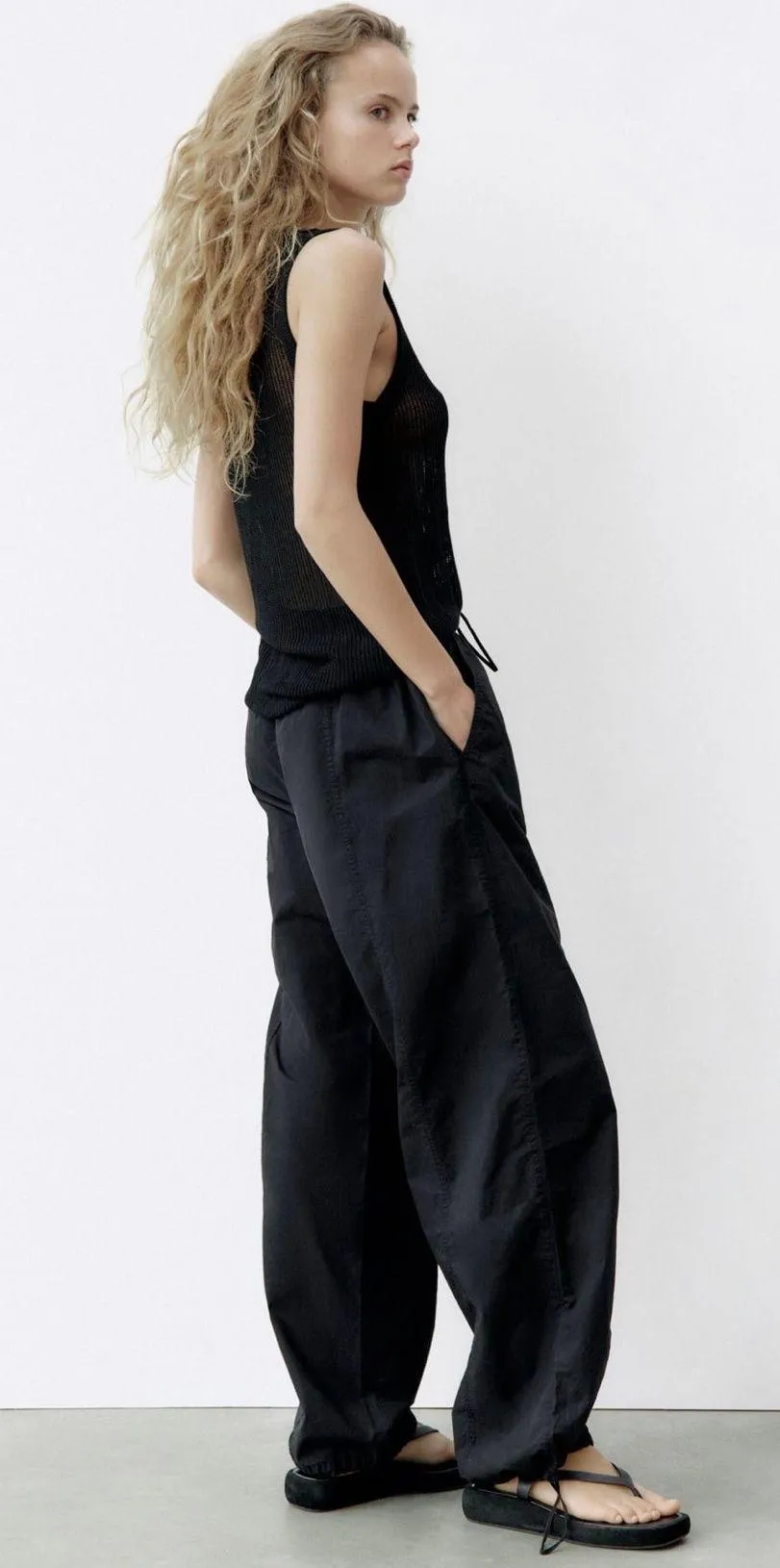 ZARA Parachute Pants - Image 7