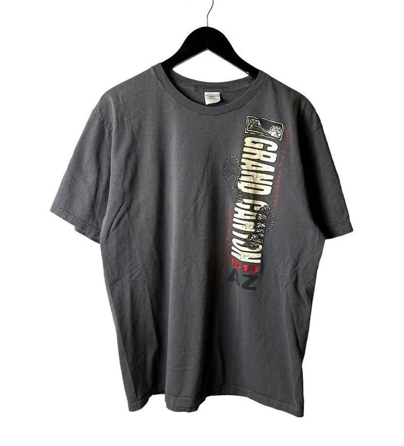 Grand Canyon AZ T Shirt Vintage Y2K Gray Large L Graphic Tee - Image 2