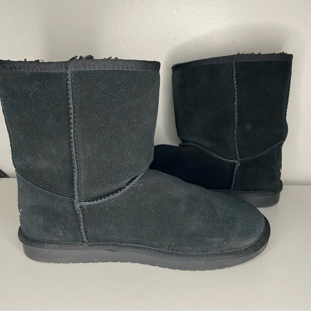 Koolaburra By Ugg Victoria  Style 1019372 Black Boots, US 5-Side Bows - Image 7