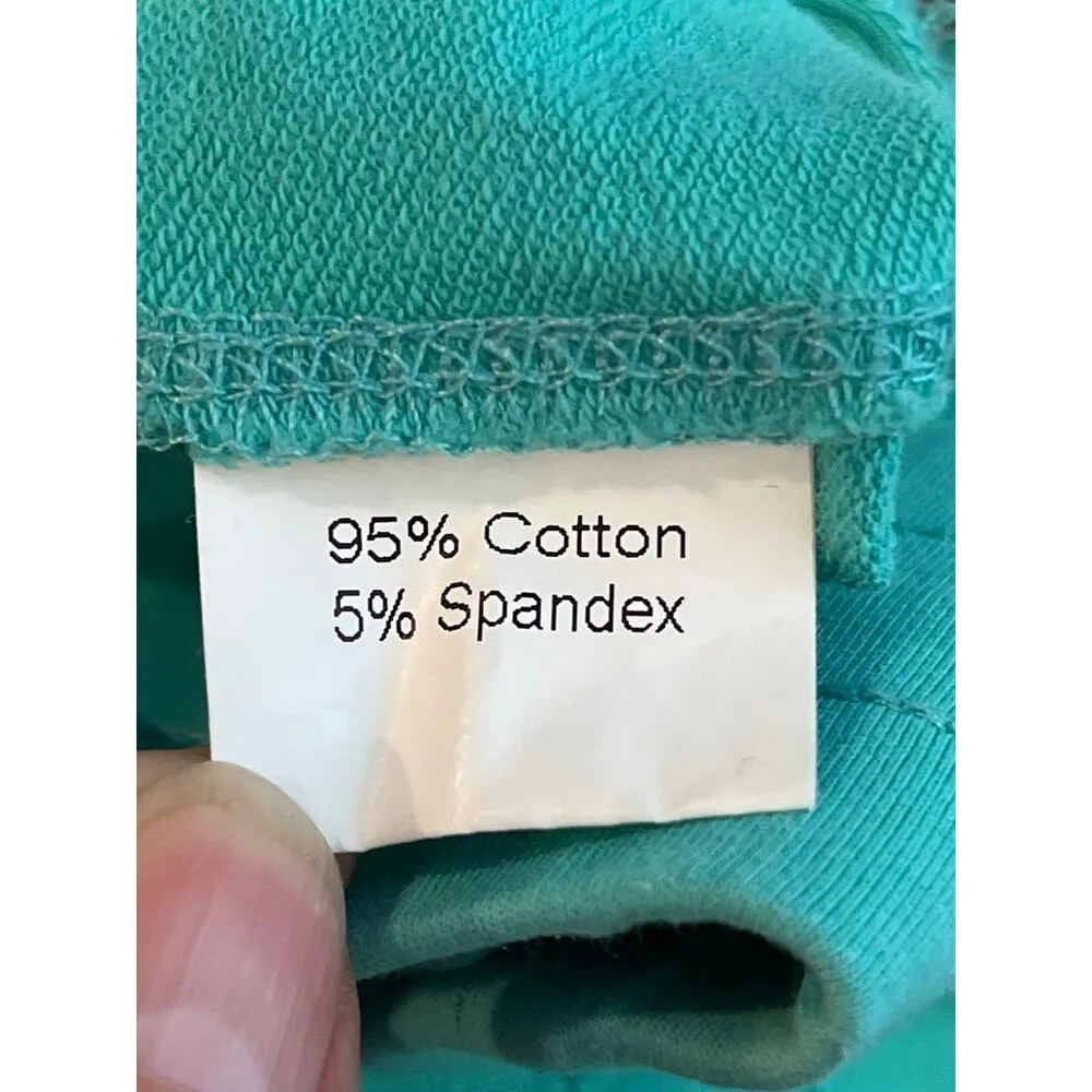 ECHT  Teal Blue Joggers Drawstring Waist Size Medium - Image 8