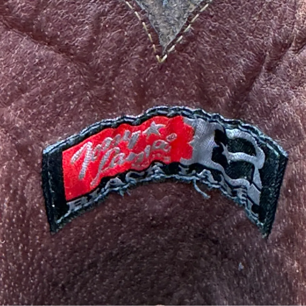 Tony Lama Women's Saigets Worn Goat Label Western Boots  Sz 6 - Image 5